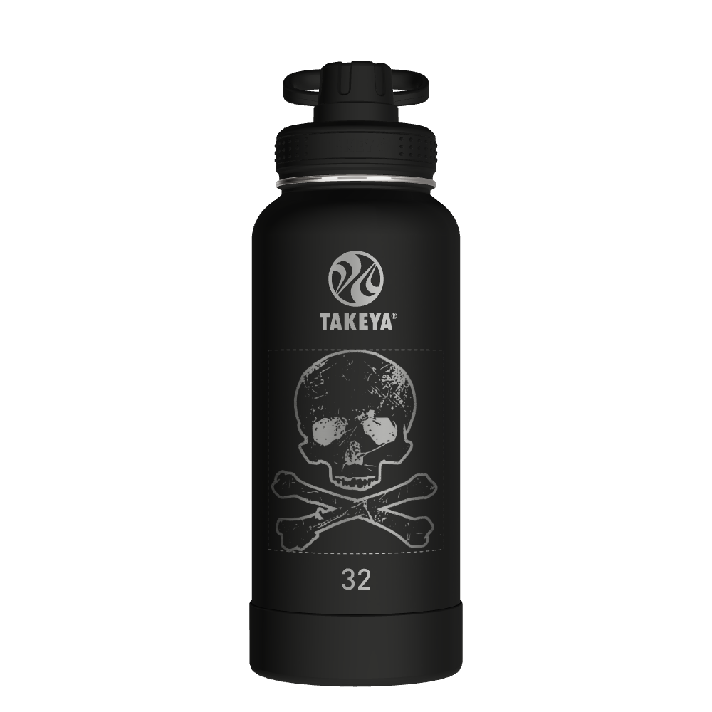 Actives Water Bottle With Spout Lid - customized