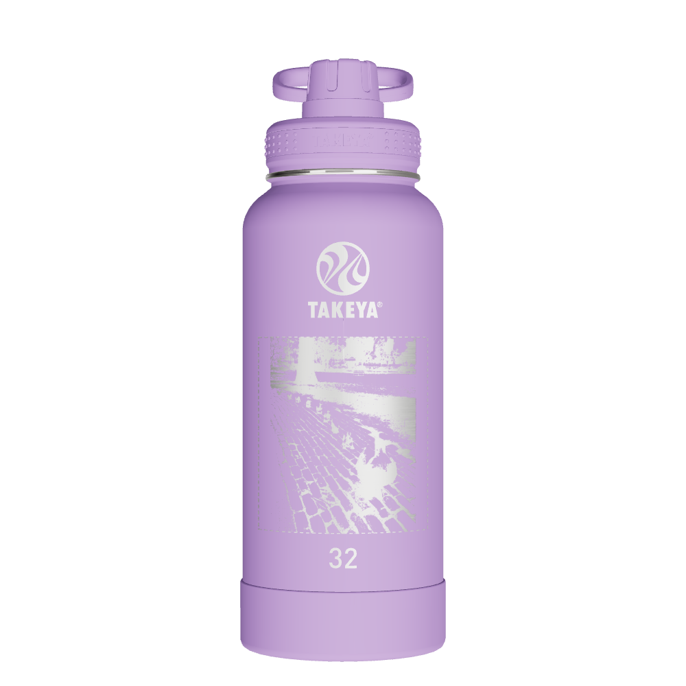 Actives Water Bottle With Spout Lid - customized
